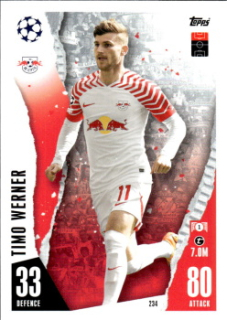 Timo Werner RB Leipzig 2023/24 Topps Match Attax ChL #234