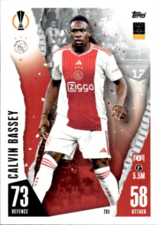 Calvin Bassey AFC Ajax 2023/24 Topps Match Attax ChL #265