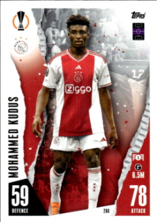 Mohammed Kudus AFC Ajax 2023/24 Topps Match Attax ChL #268