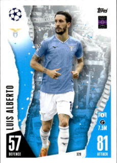 Luis Alberto Lazio Roma 2023/24 Topps Match Attax ChL #329