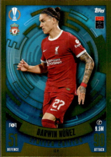 Darwin Nunez Liverpool 2023/24 Topps Match Attax ChL Limited Edition #LE06