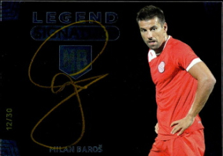 Milan Baros Antalyaspor My Journey 2023 proArena Signature Blue /30 #SI02