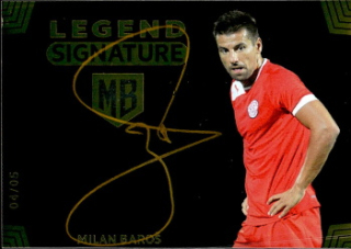 Milan Baros Antalyaspor My Journey 2023 proArena Signature Gold /5 #SI02