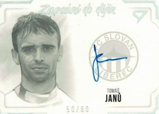 Tomas Janu Slovan Liberec Dekady Fotbalove Ligy 2023 SportZoo Zapsani do dejin Auto /60 #S-TJ