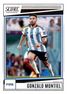 Gonzalo Montiel Argentina Panini Score FIFA Soccer 2022/23 #97