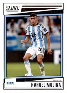 Nahuel Molina Argentina Panini Score FIFA Soccer 2022/23 #101