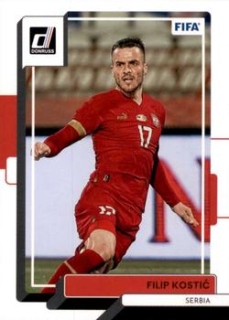 Filip Kostic Serbia Panini Donruss Soccer 2022/23 #106