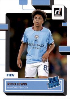 Rico Lewis Manchester City Panini Donruss Soccer 2022/23 Rated Rookies #179