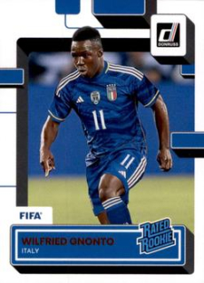 Wilfried Gnonto Italy Panini Donruss Soccer 2022/23 Rated Rookies #183