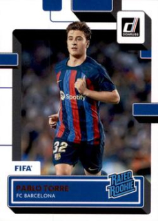Pablo Torre FC Barcelona Panini Donruss Soccer 2022/23 Rated Rookies #190