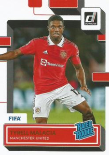 Tyrell Malacia Manchester United Panini Donruss Soccer 2022/23 Rated Rookies #200