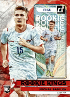 Michal Sadilek Czech Republic Panini Donruss Soccer 2022/23 Rookie Kings #RK05