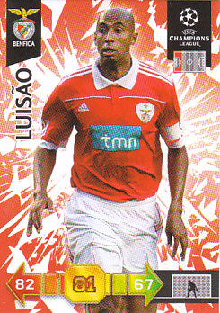 Luisao SL Benfica 2010/11 Panini Adrenalyn XL CL #62