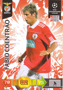 Fabio Coentrao SL Benfica 2010/11 Panini Adrenalyn XL CL #63