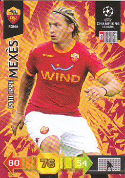 Philippe Mexes AS Roma 2010/11 Panini Adrenalyn XL CL #255