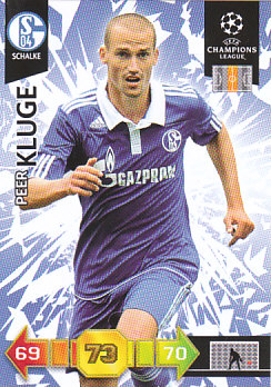 Peer Kluge Schalke 04 2010/11 Panini Adrenalyn XL CL #291