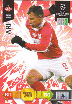 Ari Spartak Moscow 2010/11 Panini Adrenalyn XL CL #320