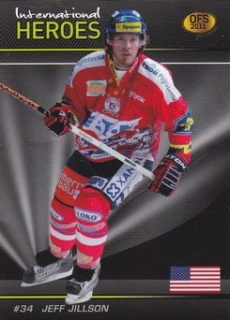 Jeff Jillson Pardubice OFS Premium 2011 International heroes BLUE #10