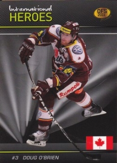 Doug O'Brien Sparta OFS Premium 2011 International heroes SILVER #7