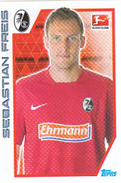Sebastian Freis SC Freiburg samolepka Topps Bundesliga 2012/13 #104