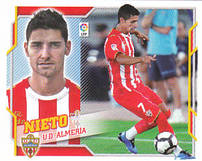 Nieto Almeria samolepka Panini La Liga 2010/11 #16