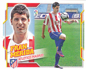 Fran Merida Atletico Madrid samolepka Panini La Liga 2010/11 #78