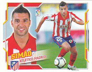 Simao Atletico Madrid samolepka Panini La Liga 2010/11 #79