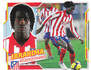 Ibrahima Atletico Madrid samolepka Panini La Liga 2010/11 #82