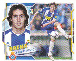 Baena Espanyol samolepka Panini La Liga 2010/11 #162