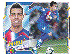 Miku Getafe samolepka Panini La Liga 2010/11 #202