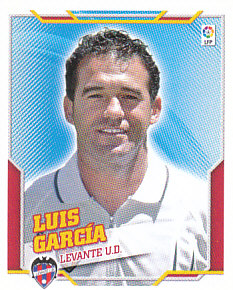 Luis Garcia Levante samolepka Panini La Liga 2010/11 #242