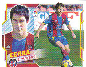 Cerra Levante samolepka Panini La Liga 2010/11 #245