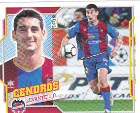 Cendros Levante samolepka Panini La Liga 2010/11 #250