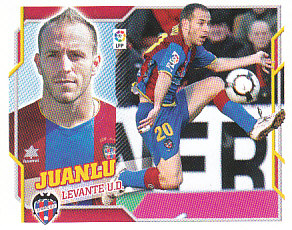 Juanlu Levante samolepka Panini La Liga 2010/11 #257