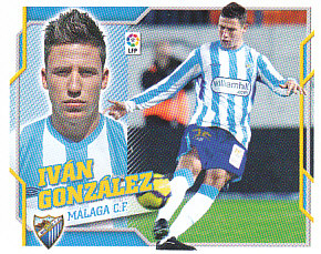 Ivan Gonzalez Malaga samolepka Panini La Liga 2010/11 #307