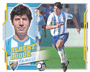 Albert Luque Malaga samolepka Panini La Liga 2010/11 #319