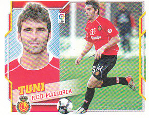 Tuni Mallorca samolepka Panini La Liga 2010/11 #344