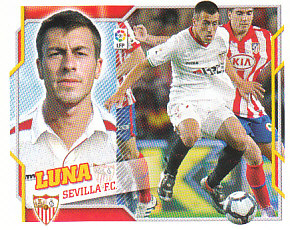 Luna Sevilla FC samolepka Panini La Liga 2010/11 #460