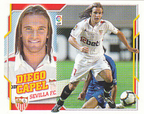 Diego Capel Sevilla FC samolepka Panini La Liga 2010/11 #470