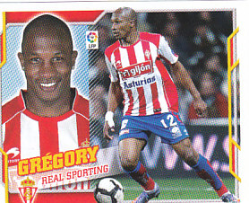 Gregory Sporting Gijon samolepka Panini La Liga 2010/11 #488