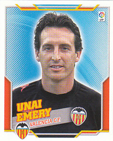 Unai Emery Valencia CF samolepka Panini La Liga 2010/11 #512