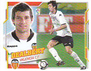 Dealbert Valencia CF samolepka Panini La Liga 2010/11 #518
