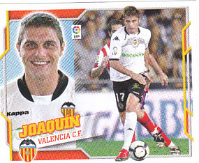 Joaquin Valencia CF samolepka Panini La Liga 2010/11 #528