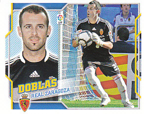 Doblas Zaragoza samolepka Panini La Liga 2010/11 #573