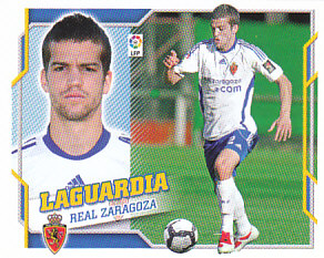 Laguardia Zaragoza samolepka Panini La Liga 2010/11 #580