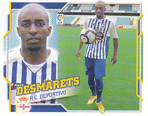 Desmarets Deportivo La Coruna samolepka Panini La Liga 2010/11 #637