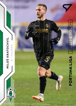 Milos Kratochvil Jablonec SportZoo FORTUNA:LIGA 2020/21 2. serie Black Limited /19 #304