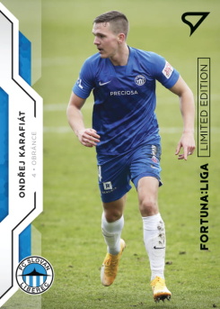 Ondrej Karafiat Liberec SportZoo FORTUNA:LIGA 2020/21 2. serie Black Limited /19 #274