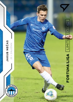 Jakub Necas Liberec SportZoo FORTUNA:LIGA 2020/21 2. serie Black Limited /19 #278