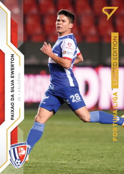 Paixao da Silva Ewerton Pardubice SportZoo FORTUNA:LIGA 2020/21 2. serie Gold Limited /99 #318